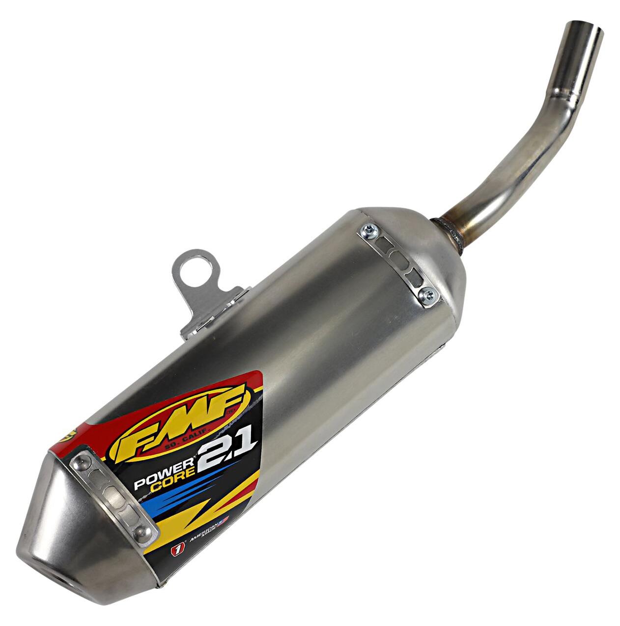 FMF Powercore 2.1 Slip-On Aluminium Exhaust Silencer For Husqvarna TE 150 I 2020-2023